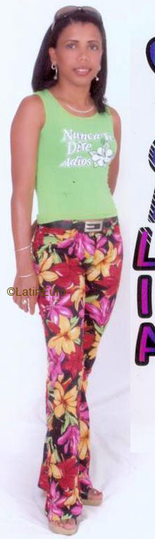 Date this cute Dominican Republic girl Cecilia from Santiago N1430