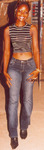 athletic Faso girl  from Ouagadougou A9809