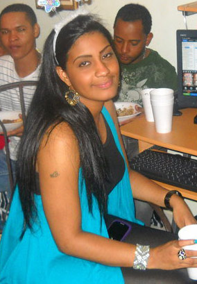 Date this attractive Dominican Republic girl Beverly sahilis from Manguayabo DO3977