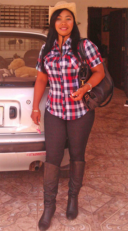 Date this charming Dominican Republic girl Altagracia from La Vega DO11185
