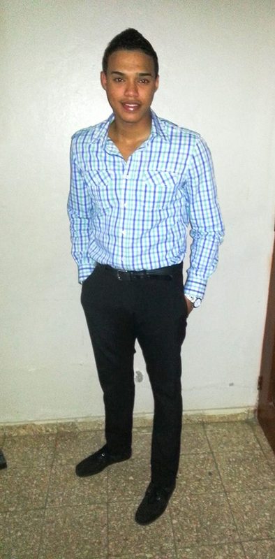 Date this happy Dominican Republic man Christopher Ure from Santiago DO12228